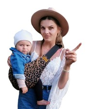 Toddler Carrier  Baby Sling Wrap - Adjustable Cotton - 8 Months to 4 Years -