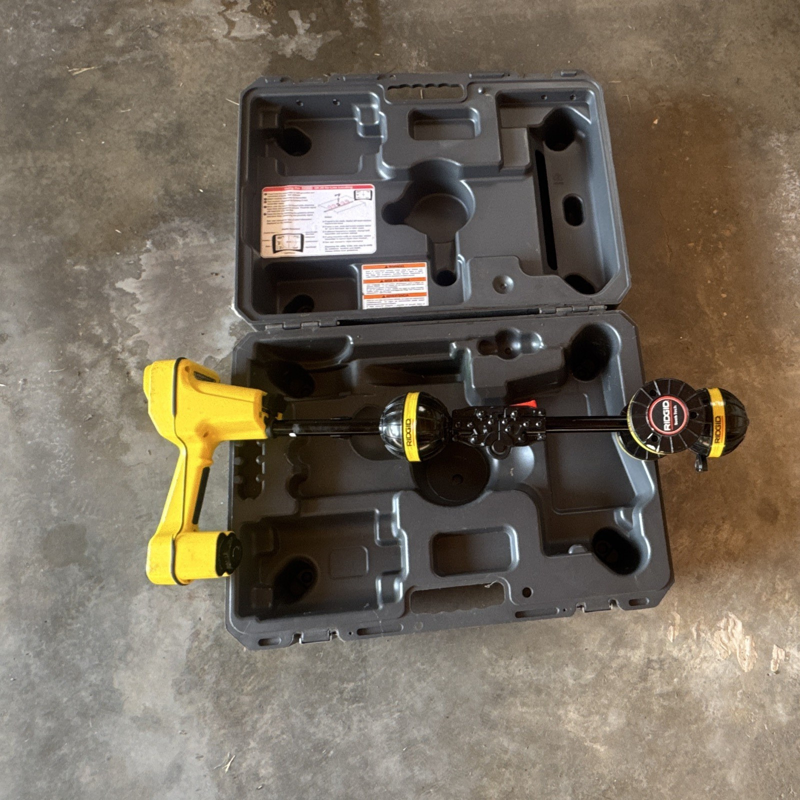 Ridgid SeekTech SR-20 Locator Line Tracer & Underground Locator + Warranty