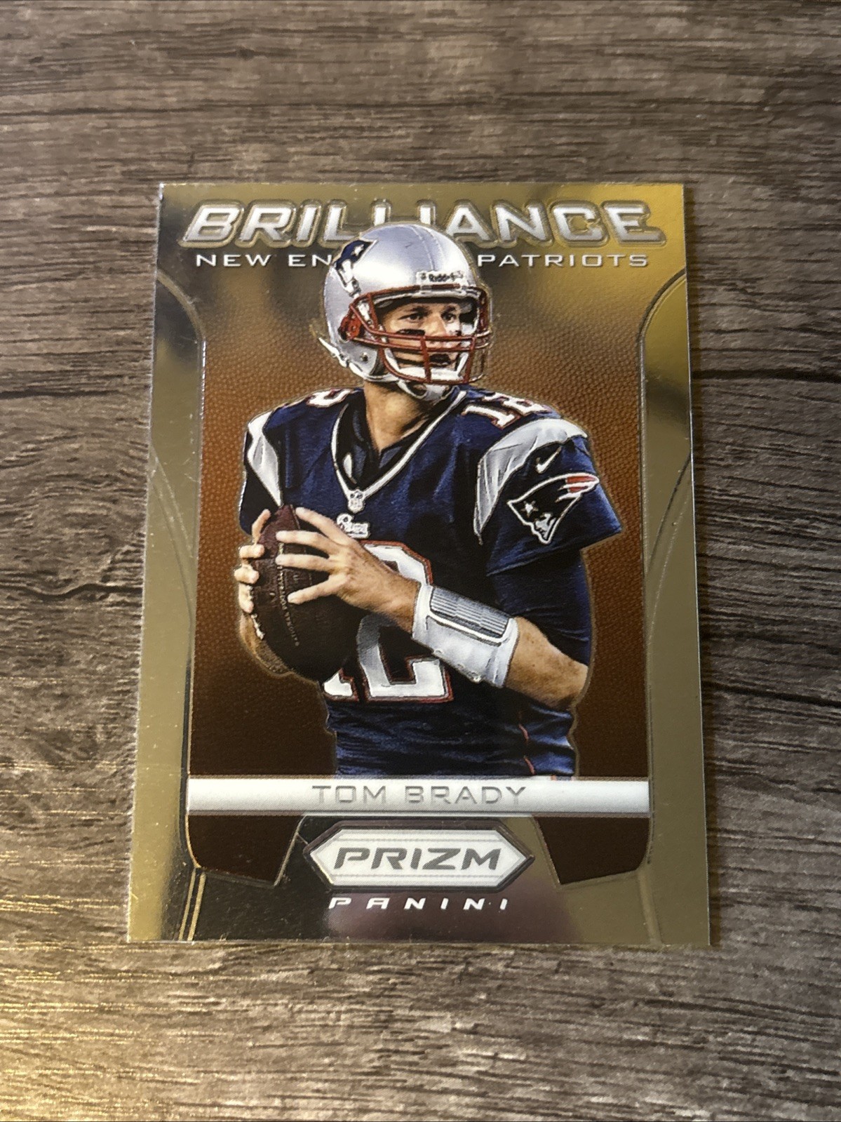 Tom Brady 2012 Panini Prizm Brilliance #5 First Year Prizm - Patriots HOF