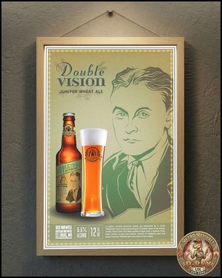 Wacholder Weizen Ale/Repro Poster Fotodruck 12''x8''