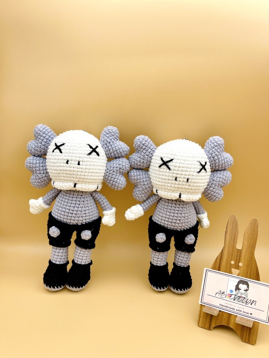 KAWS crochet Amigurumi, Handmade KAWS Hypebeast | eBay