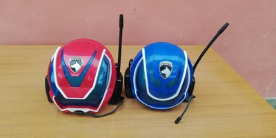 Caschi Power Rangers Spd Comunicanti Walkie-talkie Trasmittente Vintage  raro | eBay