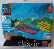 NEW Lego Classic Building Toy McDonalds Happy Meal Helicopter Bayou Boat 12 Pcs