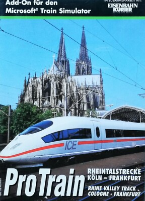 ProTrain 1: Rheintalstrecke Köln-Frankfurt | AddOn MS Train Simulator NEU