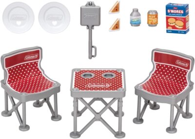 TAKARA TOMY x Coleman Licca-chan Doll LF-09 Camping Chair & Table Set From Japan