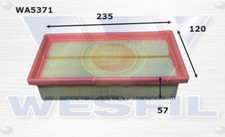 Air Filter to suit Peugeot 2008 1.2L 10/13-on 