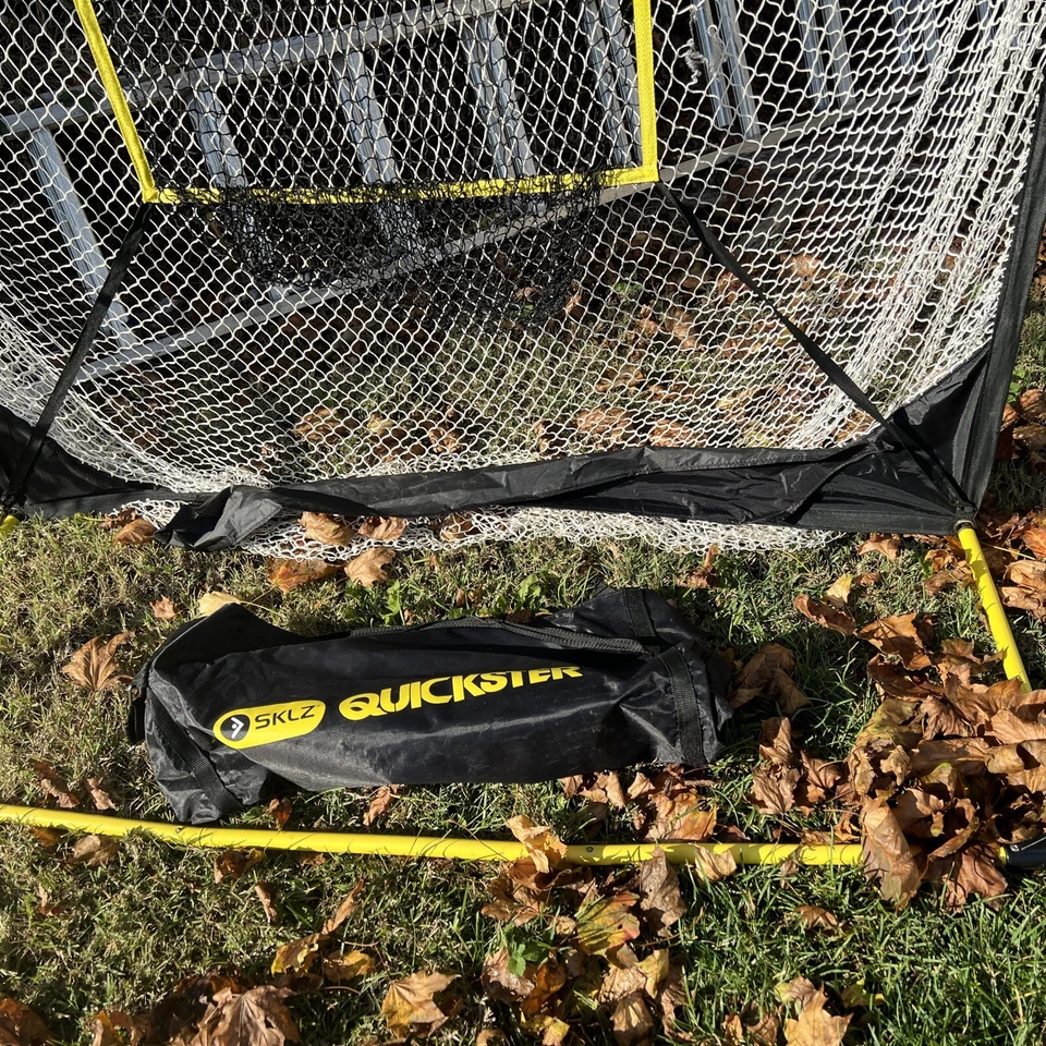 SKLZ 棒球 Quickster Net 便携式快速组装 运动 5' x 5' 黑色 球 — 第 3/3 张图片