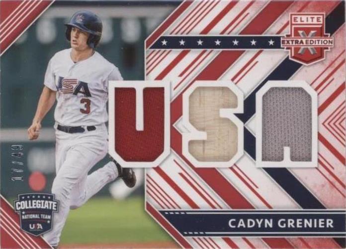 2018 Panini Elite Extra Edition - Cadyn Grenier #USAM-CG - 1 of 1