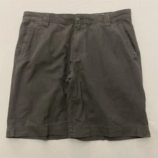 Columbia 38 x 10" Gray 100% Cotton Canvas Casual Outdoor Walking Short