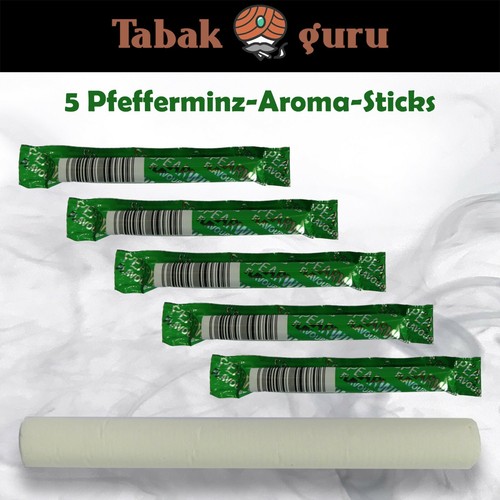 5 AromaStäbchen / AromaSticks Minze für Zigaretten & Tabak, Menth. Ersatz eBay