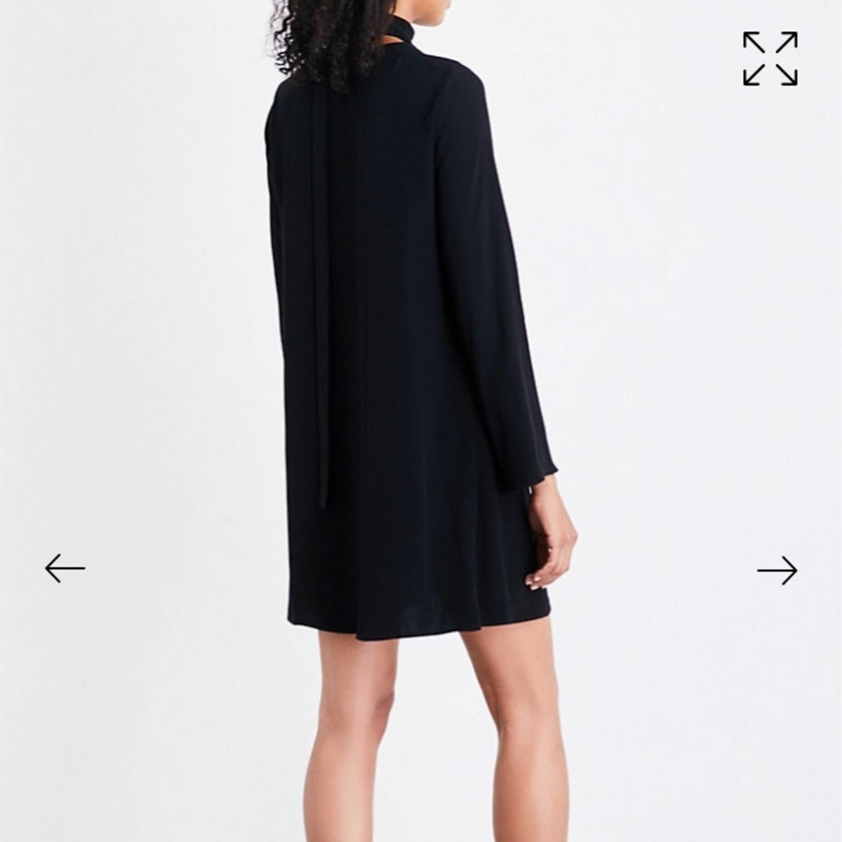 Sandro ワンピース　ブラック　超美品 美品 sandro PARIS ワンピース シアサッカー ブラック 1 - メルカリ