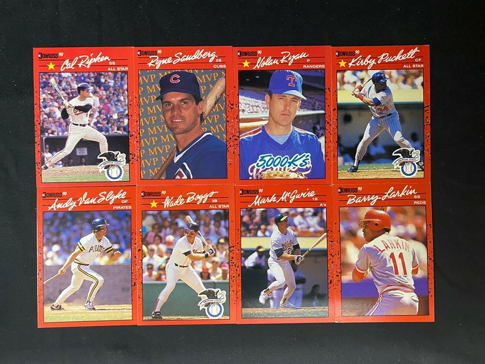 1990 Donruss Baseball Cards ⚾️ - Cards #251-500 - YOU CHOOSE (2 CARD MINIMUM)