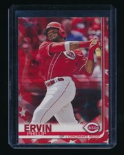 PHILLIP ERVIN 2019 TOPPS INDEPENDENCE DAY #558 #/76 *CINCINNATI REDS*