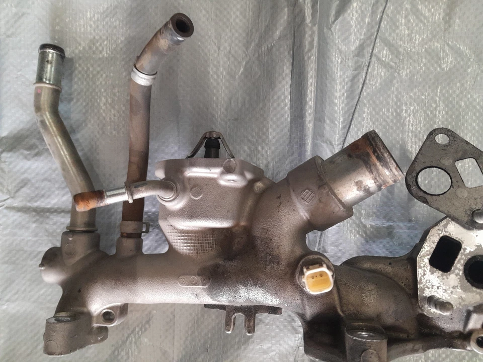 TERMOSTATO UNIDAD CARCASA TUBO CRUZADO REFRIGERANTE ACURA MDX 2010-2013 2012 Foto 2 de 4