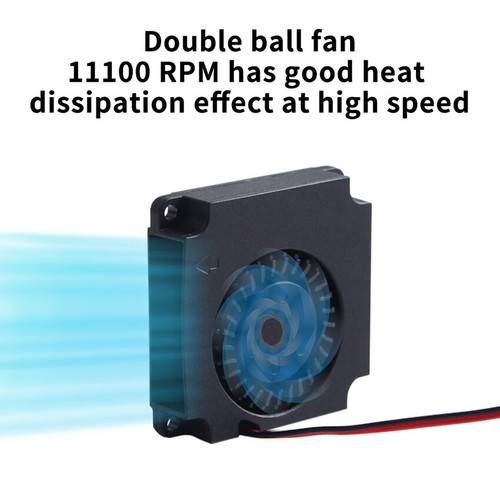 3D-Drucker 4010 24V Dual Ball Printing Kühlgebläse 11100 RPM Fan für Sovol SV07 - 第 5/8 張圖片