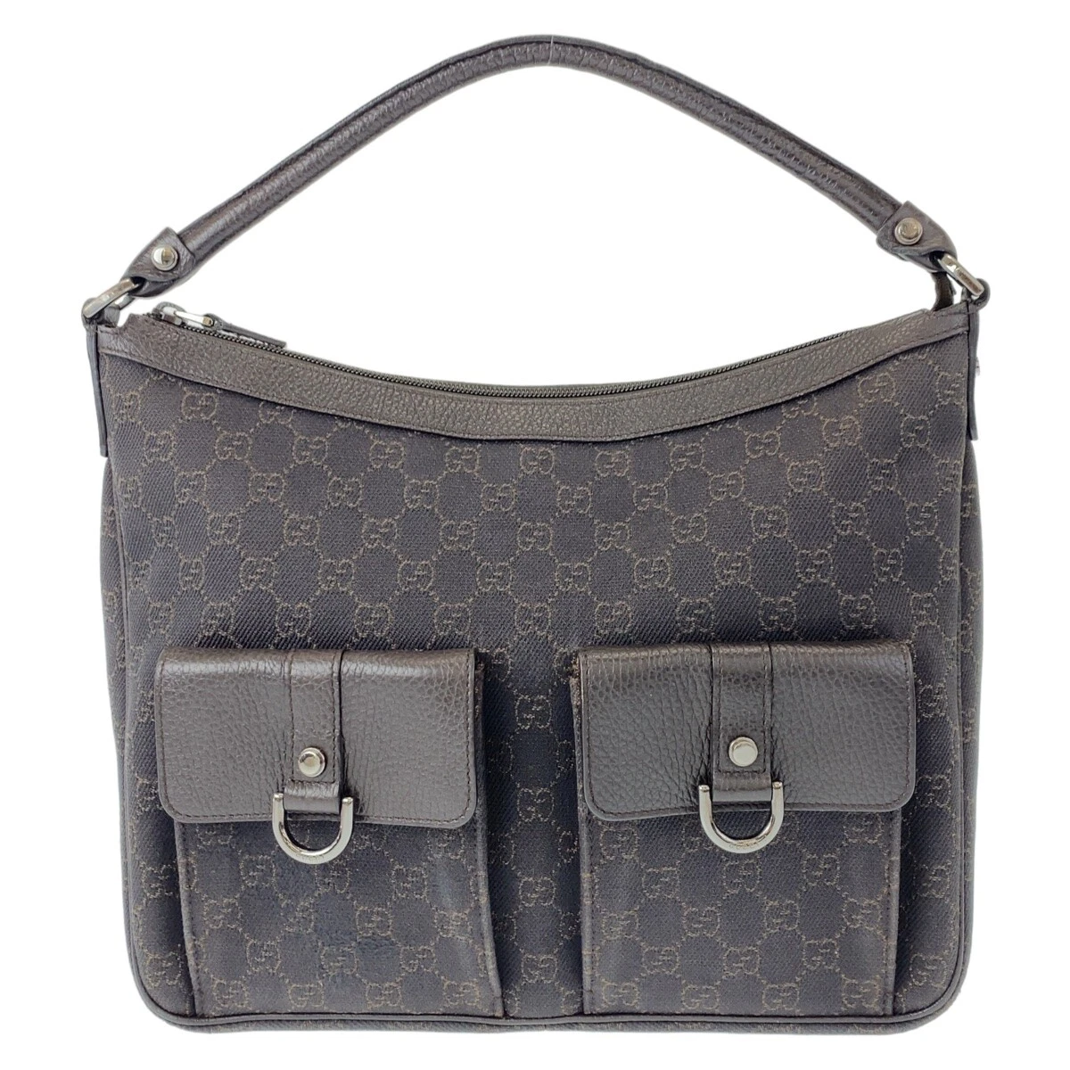 Sac à main bandoulière GUCCI Abbey GG motif 293581 sac à main marron GG toile