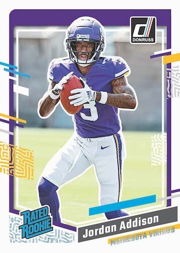 2023 Panini Donruss carte collezionabili calcio scatola blaster vacanze - 1 carta maglione - Foto 4 di 8