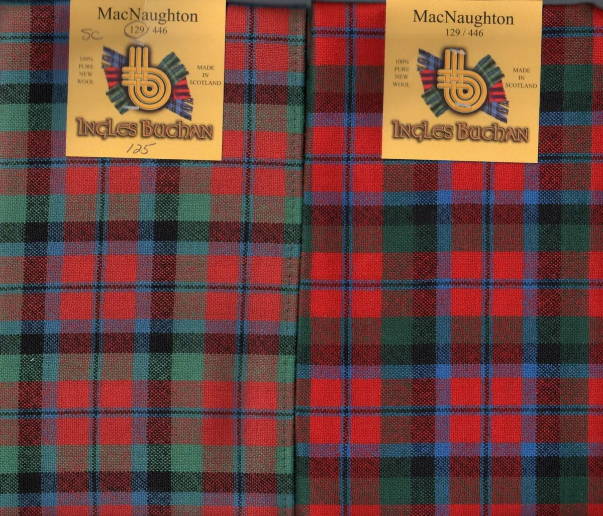 Macnaughton ancient best sale tartan