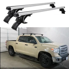 For Toyota Tundra 2007-2021 Roof Rack Cross Bar Aluminum Luggage Cargo Carrier