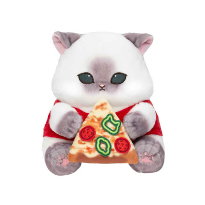 mofusand Plush doll Mofumofu Journey Chubby Pizza Cat | eBay