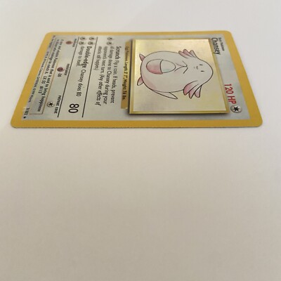 Pokemon Base Set Holo Rare Chansey #3