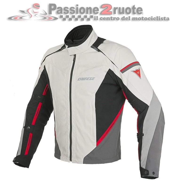 Jacket Motorcycle Dainese Rainsun D Dry Black Peyote Red