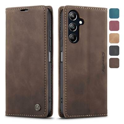 Caseme Leather Wallet Phone Case for Samsung A34 A53 A54 A36 A15 A16 A17 A56 A14