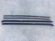84-87 Buick Regal Grand National New 4 Pc Inner Outer Window Sweeps Felts Kit