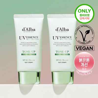 d Alba Waterfull Tone Up Sun Cream (Green Correcting) Duo Set (50 ml+50 ml) /...
