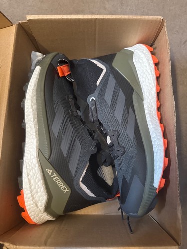 Adidas Terrex Free Hiker 2 IE5115 Para hombres Talla 9.5 Zapatos de Senderismo Gris Carbono Negro - Imagen 5 de 5