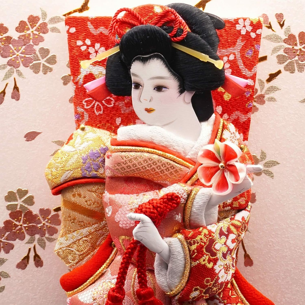 Japanese Kyugetsu Luxury Handmade 羽子板 Hagoita 10inc Japanese Kyugetsu Luxury Handmade 羽子板 Hagoita 10inc