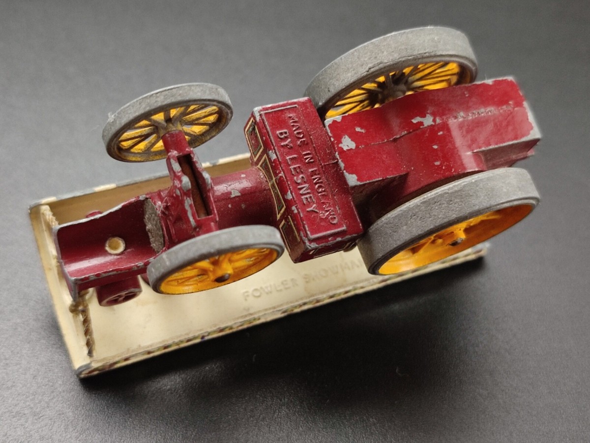 Matchbox Lesney #9 Fowler Showman's Engine RARE Made in England | eBay