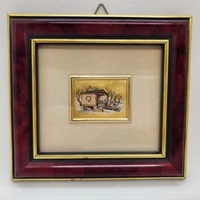 Holiday 1992 Special Edition Made in Italy 23 Karat Gold Leaf Mini Picture
