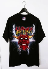 Vtg 1999 Slayer Diabolus Joker Murina Made in USA T-Shirt Size (L)
