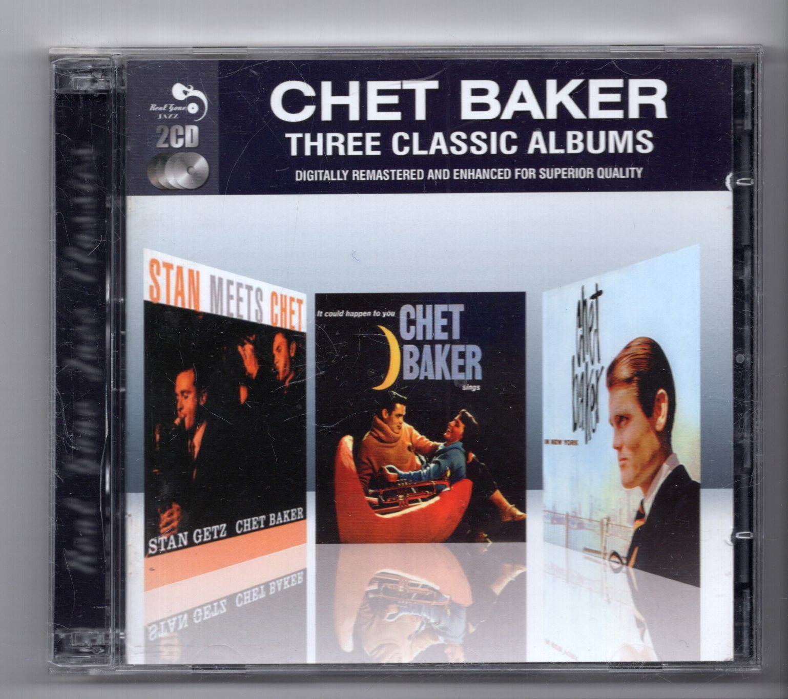 (JX643) Chet Baker, Three Classic Albums - double CD