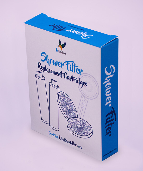 Cartouches douchette Doulton filtration supérieure d'eau de salle de bain Premium