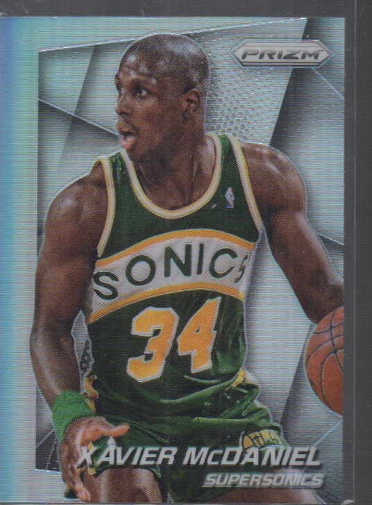 XAVIER McDANIEL  2014-15 PANINI PRIZM PRIZMS CARD #231