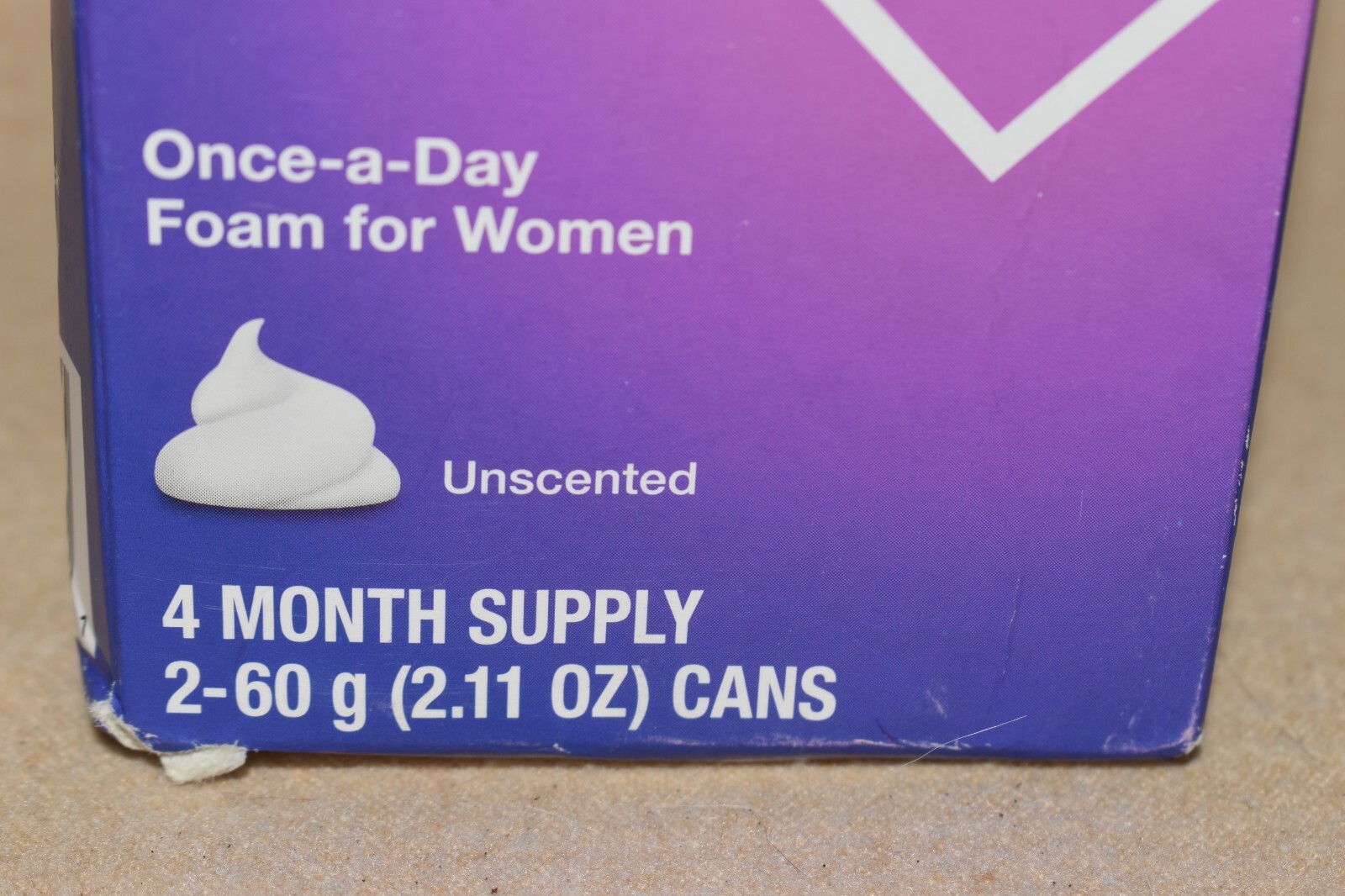 CVS Hair Regrowth Treatment WOMEN 5 Minoxidil Topical Foam Unscented