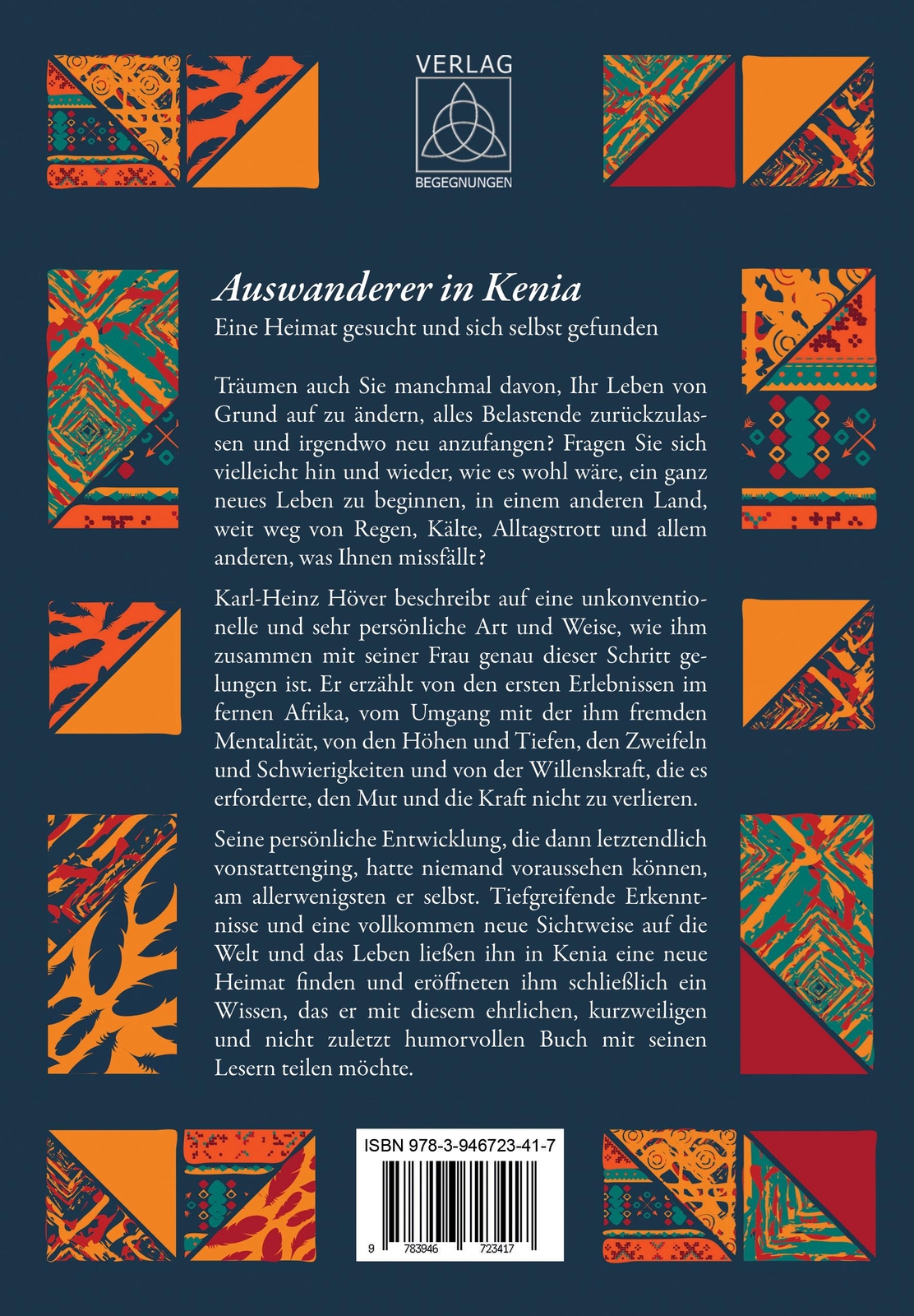 Thumbnail - Karl-heinz Höver / Auswanderer In Kenia9783946723417