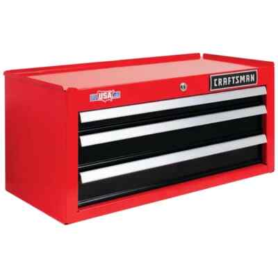 CRAFTSMAN 2000 Series 26-in W x 12.25-in H 3-Drawer Steel Tool Chest (Red)
