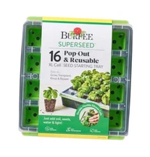  SuperSeed Seed Starting Tray | 16 XL Cell | Reusable 16 XL Cells Starter Tray