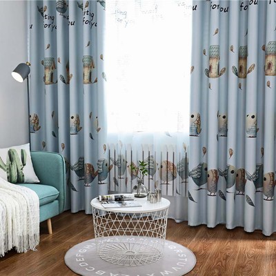 Blackout Room Darkening Door Curtains Window Panel Drapes For