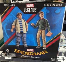 MARVEL LEGENDS PETER PARKER & NED LEEDS FIGURES SPIDER-MAN HOMECOMING 2 Pack Spi
