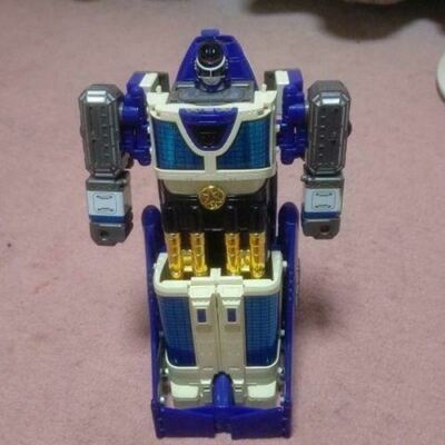 Power Rangers Lightspeed Rescue GoGoFive DX Liner boy Megazord