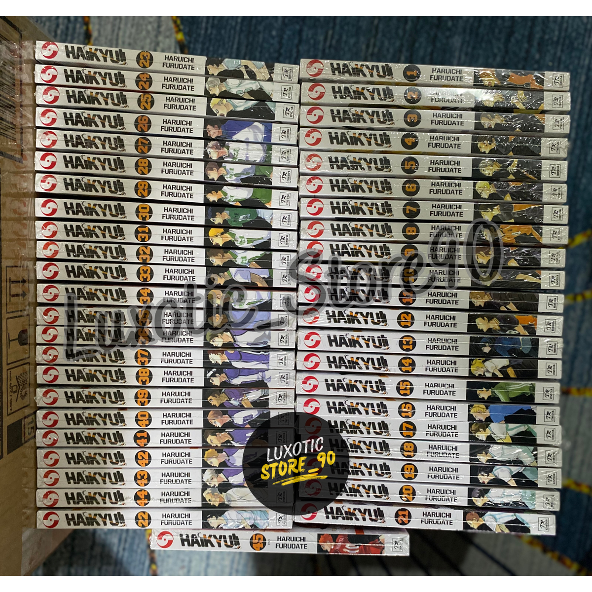 HAIKYU!! Set Manga Vol 1-45 Haikyuu English Comic By Haruichi