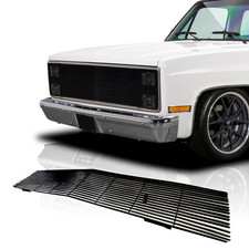For1981-1987 Chevy Gmc Pickupsuburbanblazer Phantom Black Billet Grille Grill