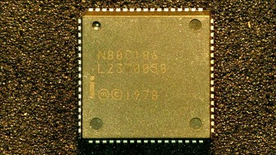 N80C186 INTEL PLCC68 #78
