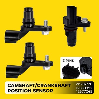 Camshaft Crankshaft Position Sensor For BUICK CHEVROLET GMC PONTIAC VUE 12588992