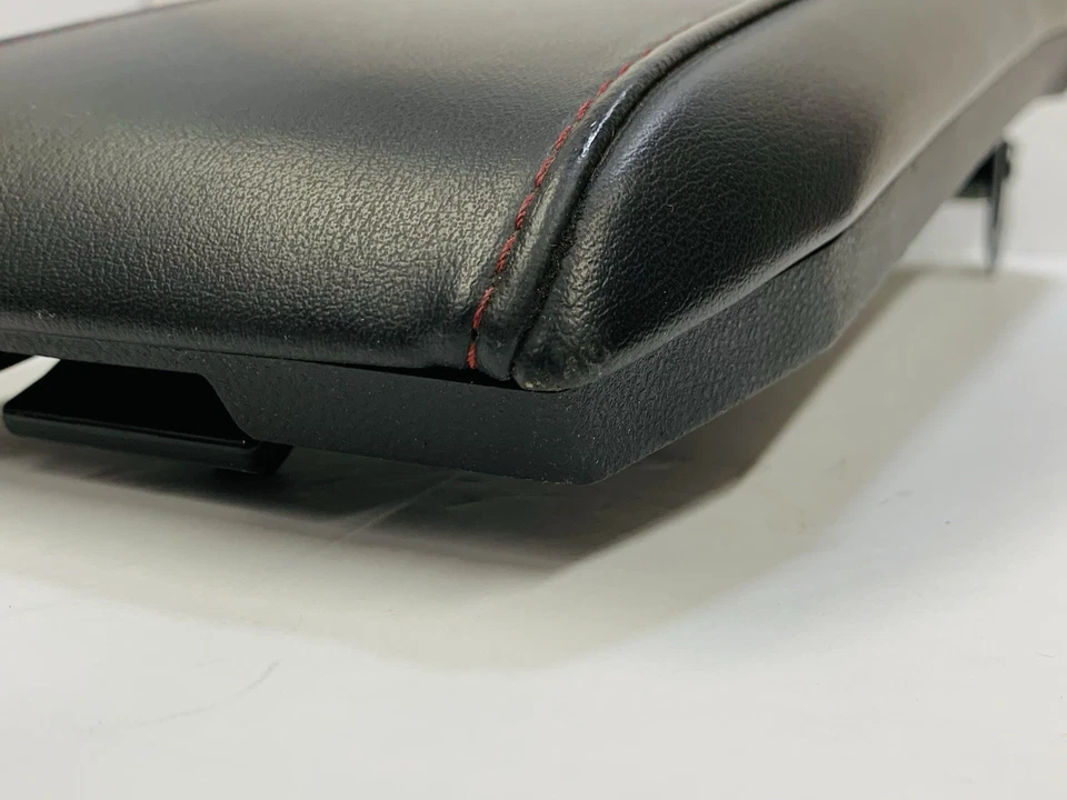 2010-15 Chevy Equinox GMC Terrain Center Console Armrest Black Red Stitch 16-17 Foto 4 de 4