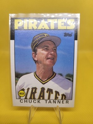 1986 Topps Chuck Tanner MGR, CL Pittsburgh Pirates #351